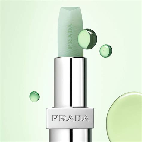 prada beauty blue lip balm|Prada beauty moisturizing lip balm.